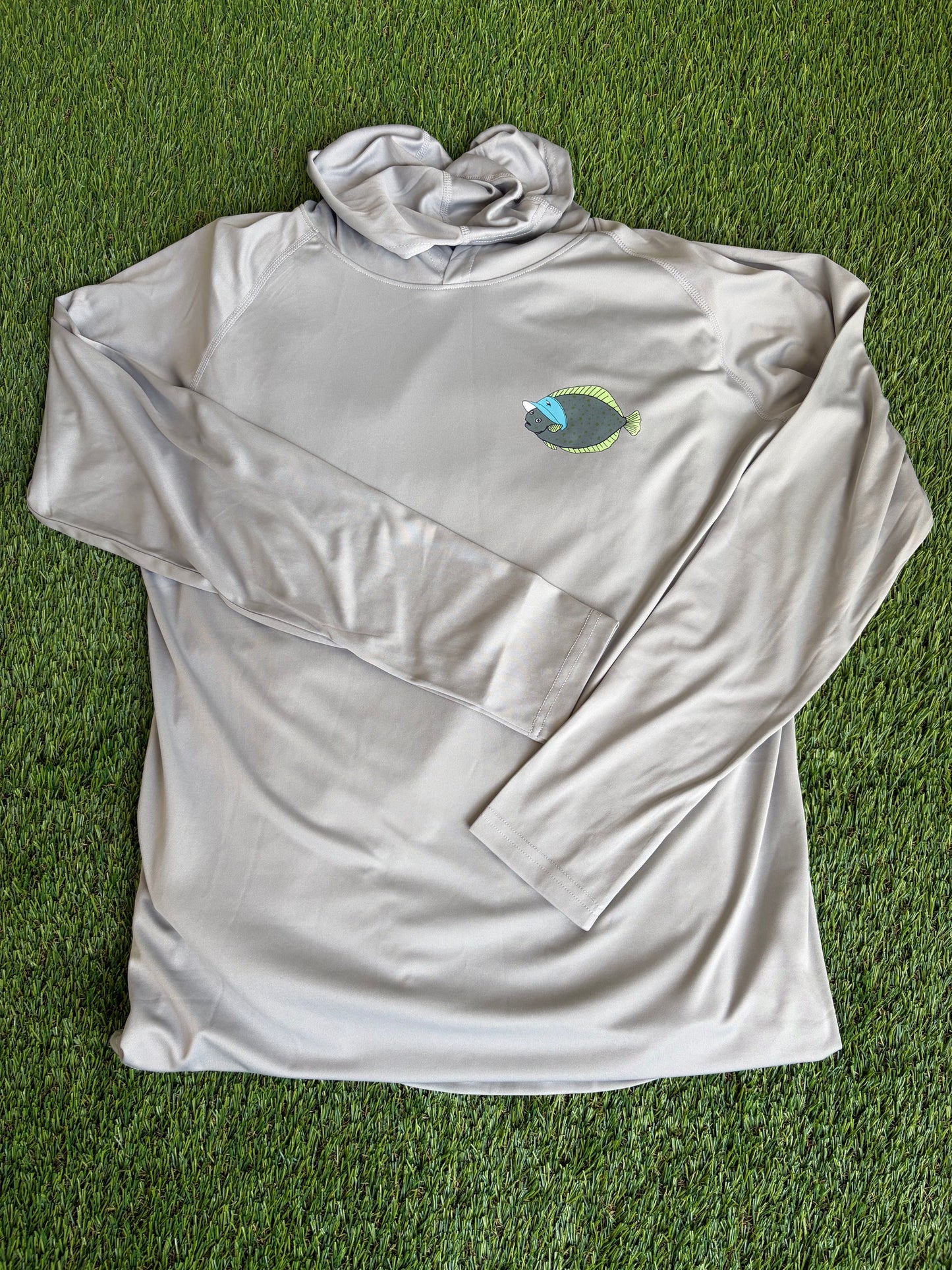 Visor Fish UPF Sun Hoodie