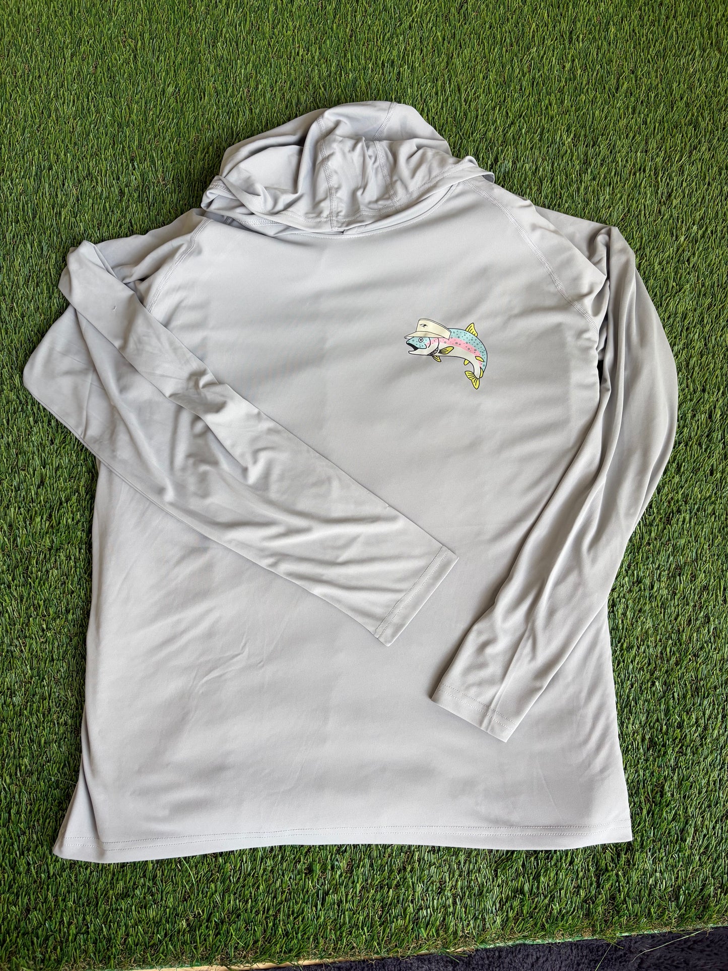 Visor Fish UPF Sun Hoodie