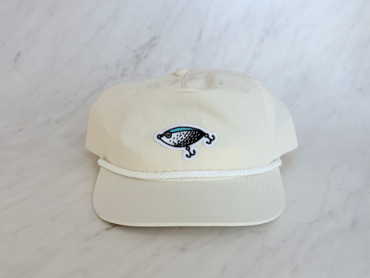 Embroidered Patch Logo Snapback Rope Hat