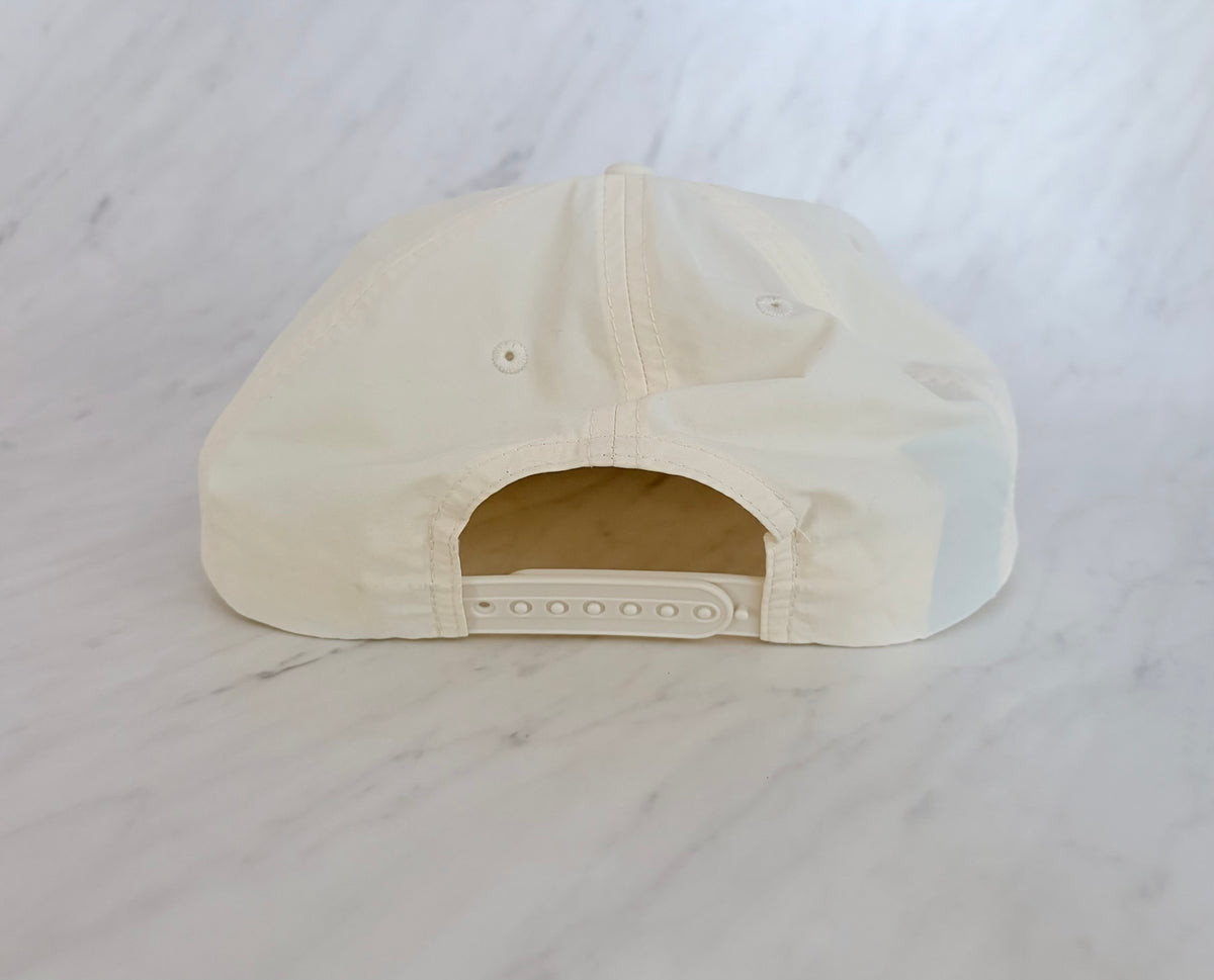 Embroidered Patch Logo Snapback Rope Hat