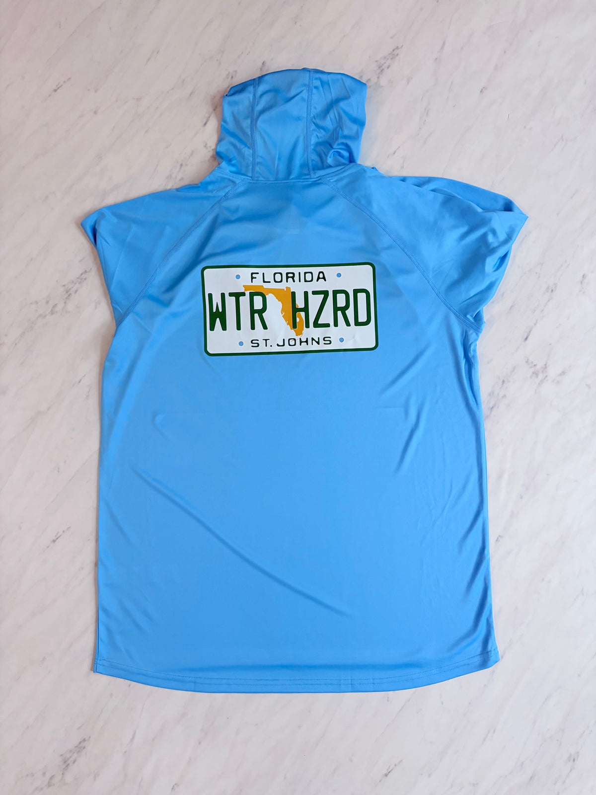 WTR HZRD License Plate UPF Hoodie