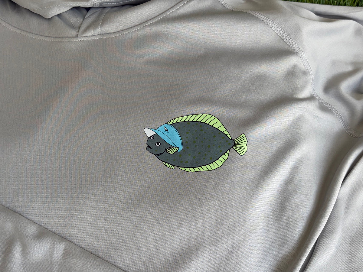 Visor Fish UPF Sun Hoodie